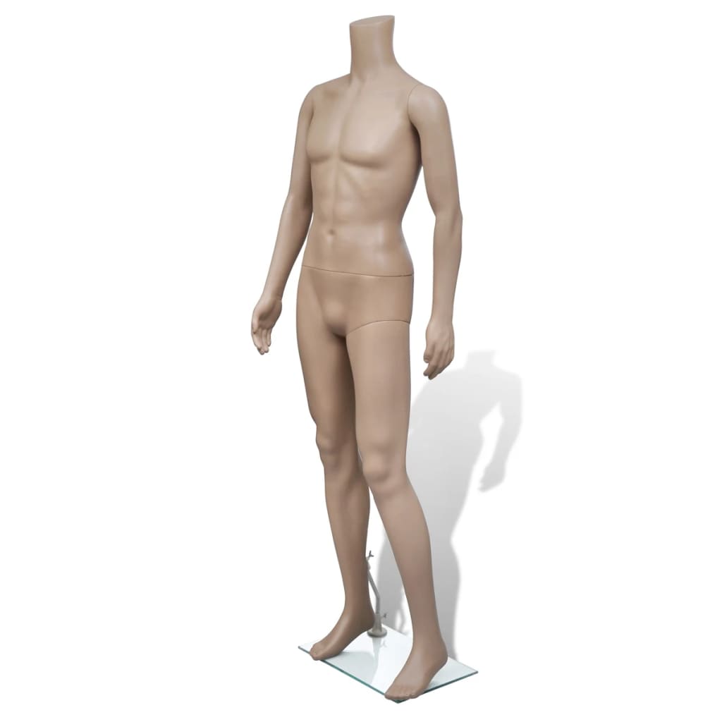 vidaXL Pánská figurína bez hlavy