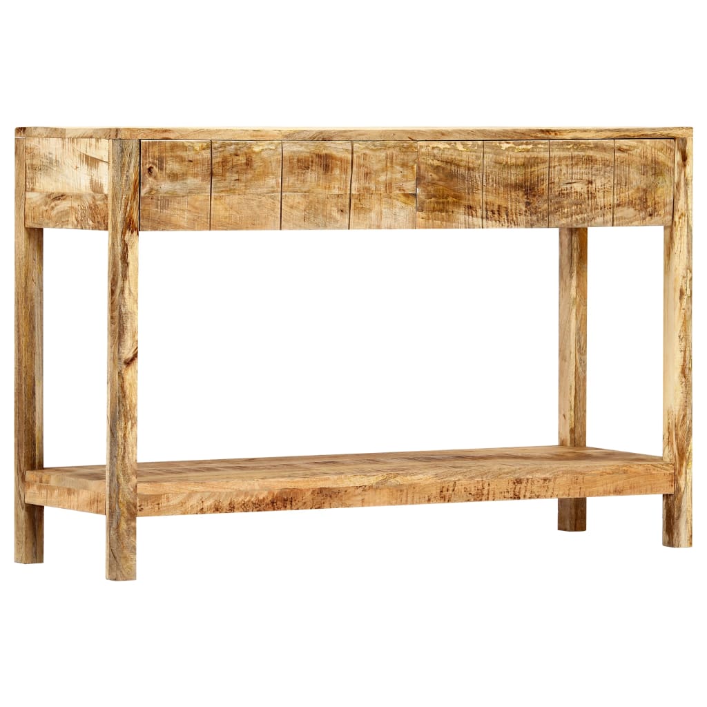 vidaXL Konzolový stolek 120 x 35 x 75 cm masivní mangovníkové dřevo