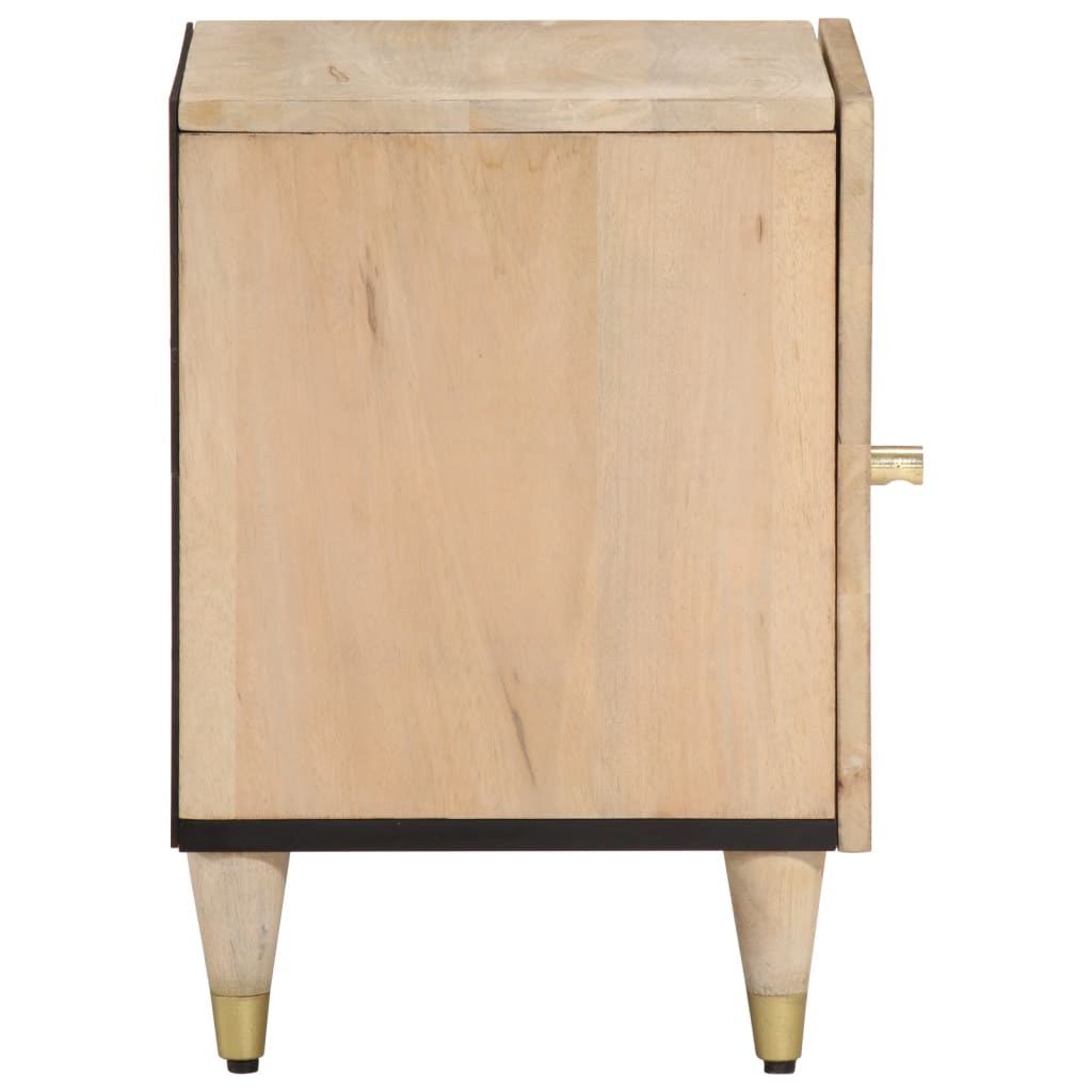 vidaXL Noční stolek 40 x 33 x 46 cm masivní mangovníkové dřevo