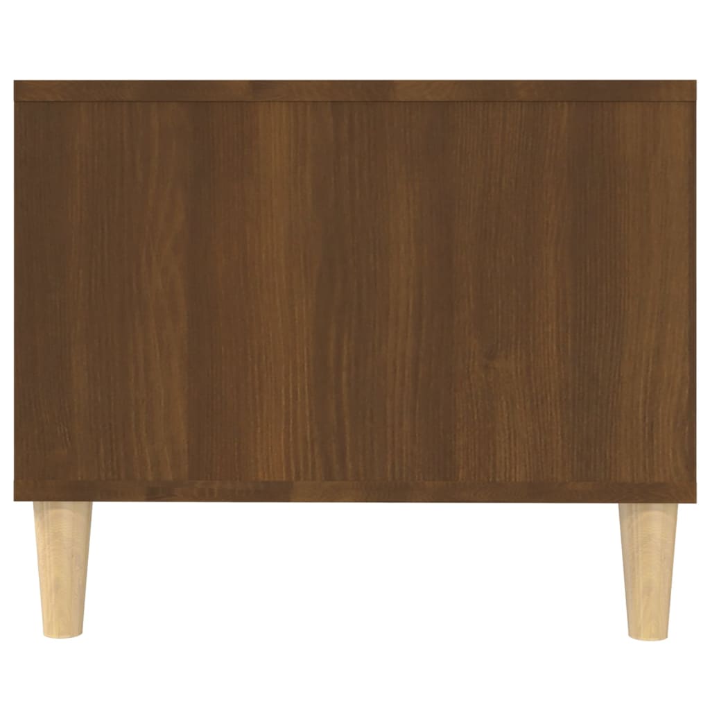 vidaXL Konferenční stolek hnědý dub 102 x 50 x 40 cm kompozitní dřevo