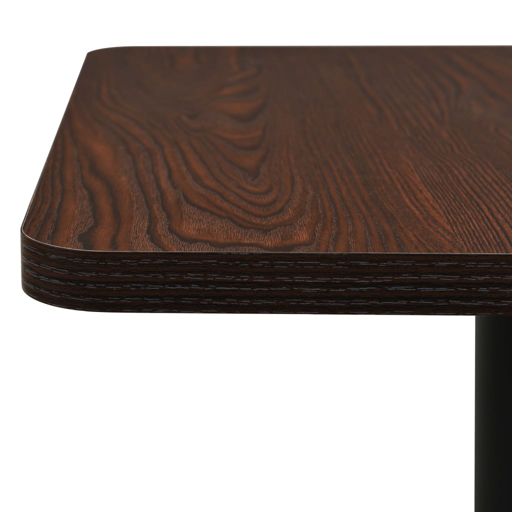 vidaXL Bistro stolek tmavý jasan 78,5 x 78,5 x 107 cm