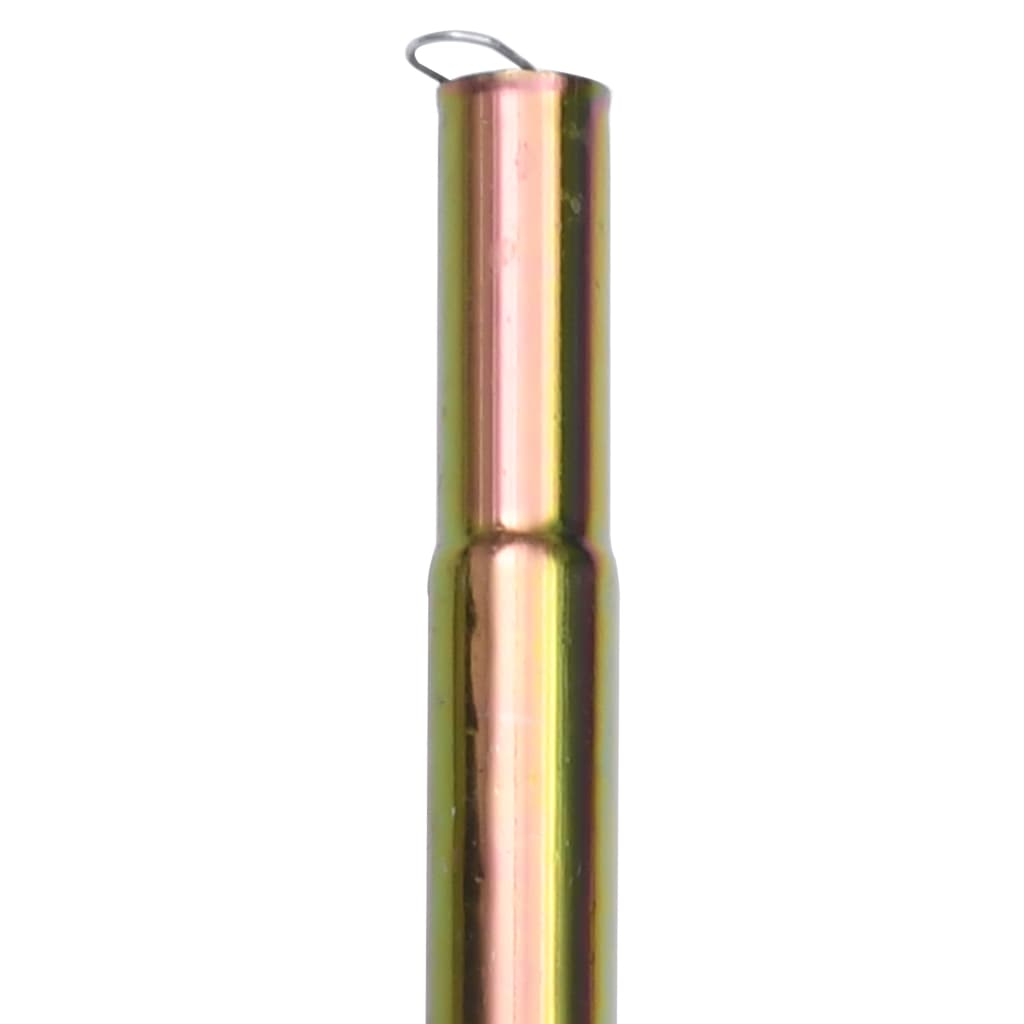 vidaXL Teleskopické stanové tyče 170–255 cm 2 ks pozinkovaná ocel