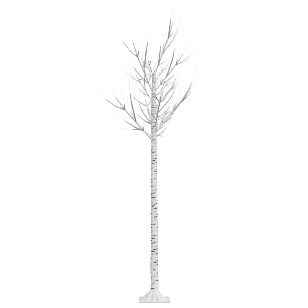 vidaXL Vánoční stromek 180 teplých bílých LED 1,8 m vrba dovnitř i ven