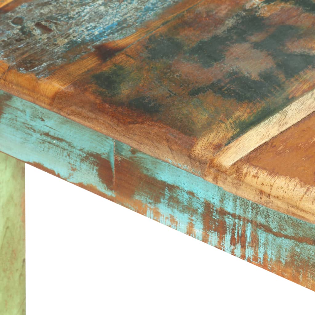 vidaXL Jídelní stůl masivní recyklované dřevo 160 x 80 x 76 cm