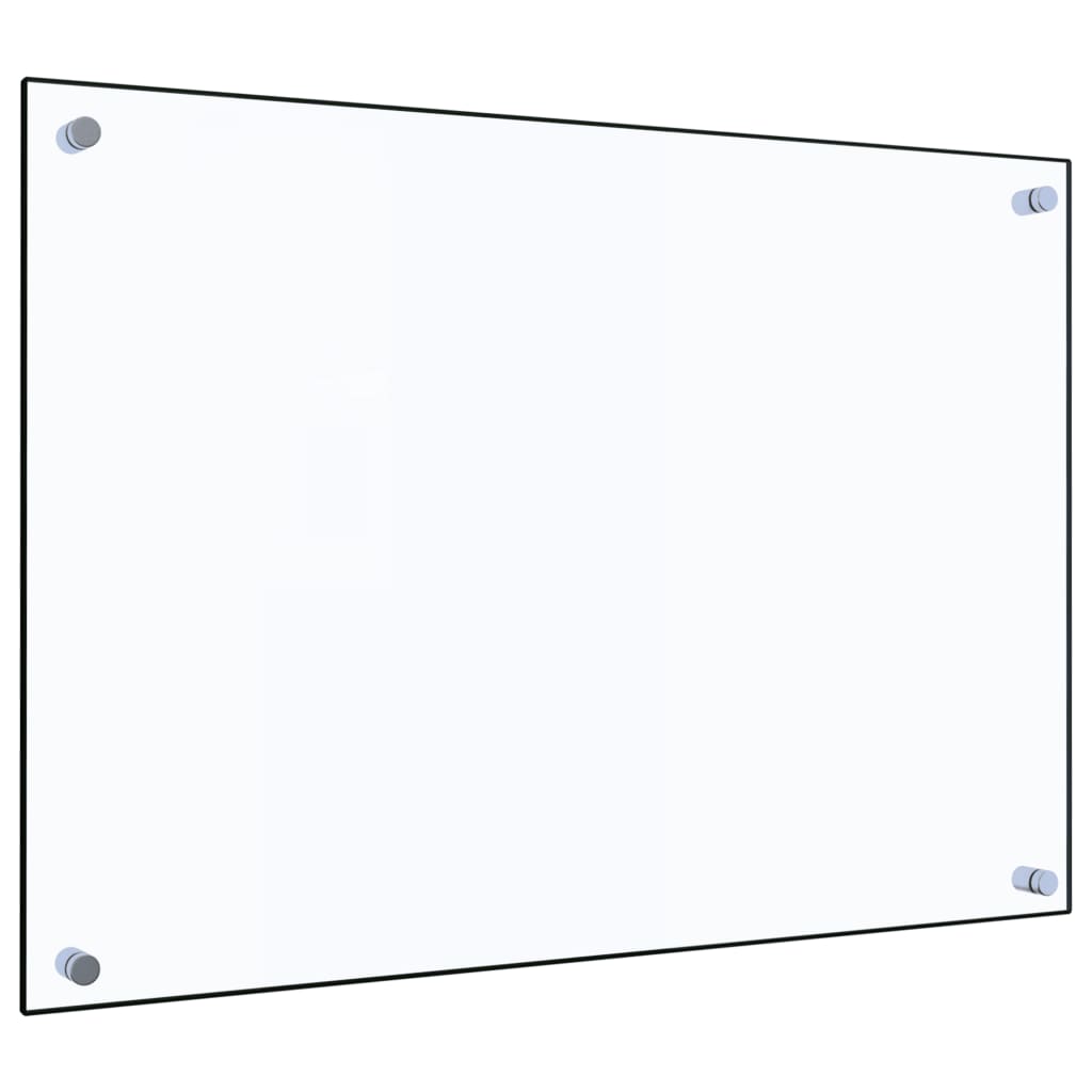 vidaXL Kuchyňský panel průhledný 70 x 50 cm tvrzené sklo