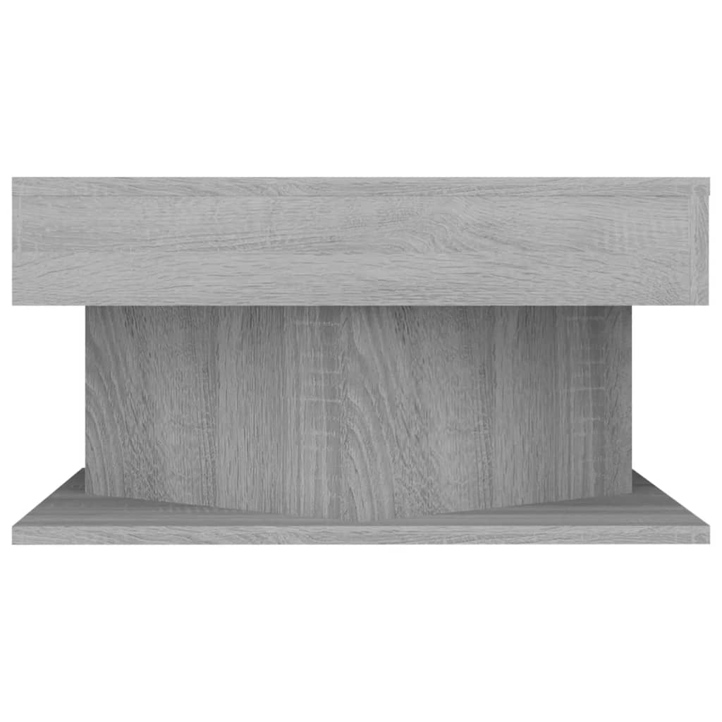 vidaXL Konferenční stolek šedý sonoma 57 x 57 x 30 cm kompozitní dřevo