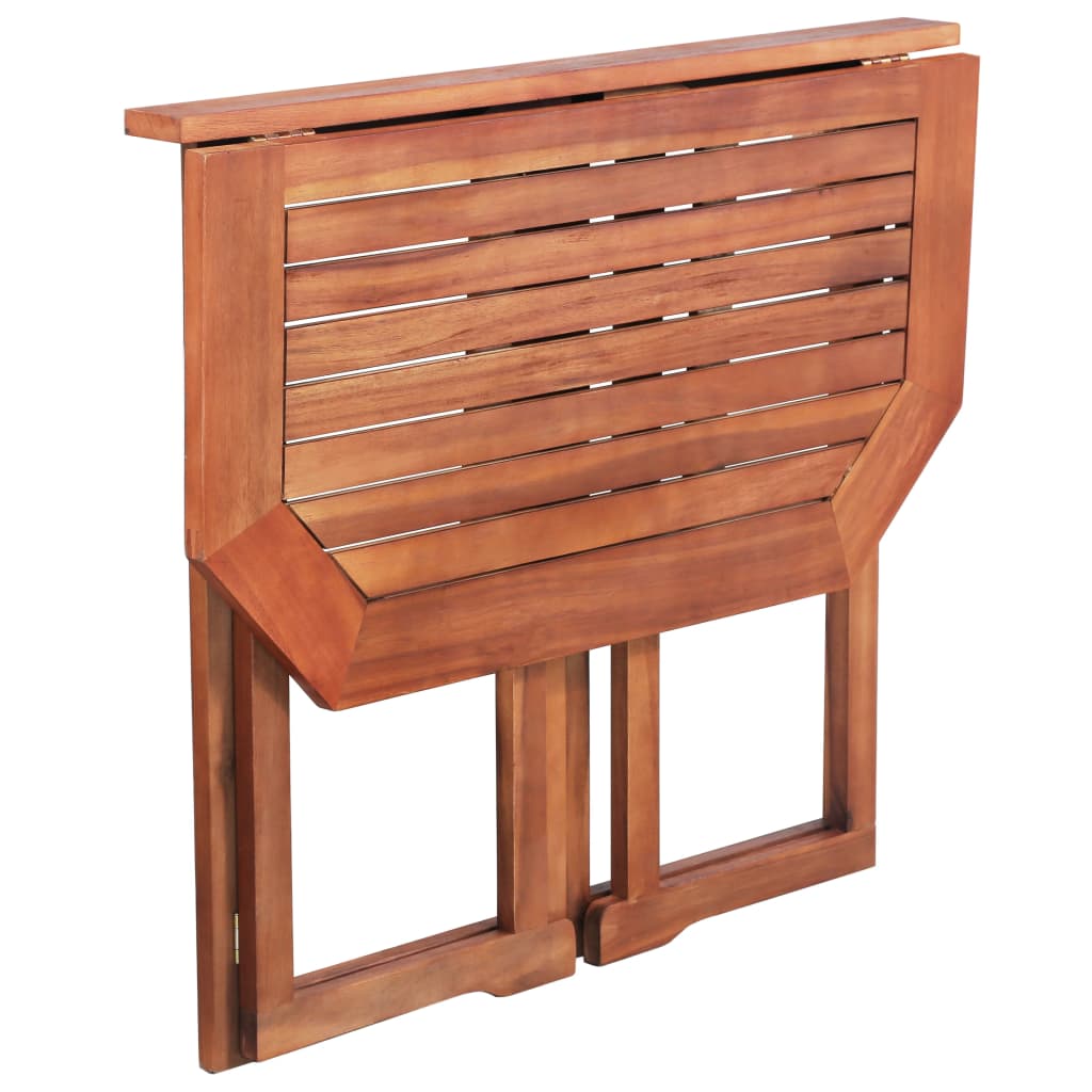 vidaXL Bistro stolek 90 x 50 x 75 cm masivní akáciové dřevo