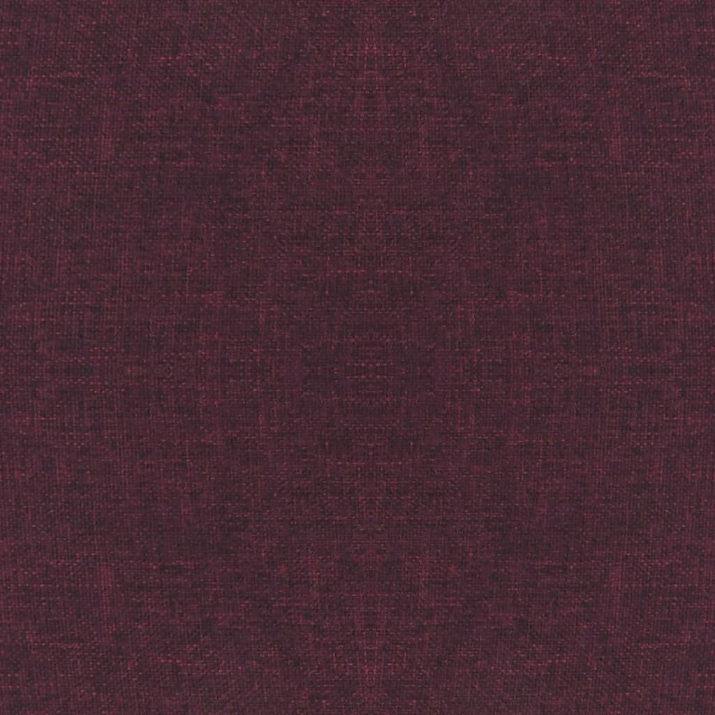 vidaXL Otočné jídelní židle 4 ks fialové textil