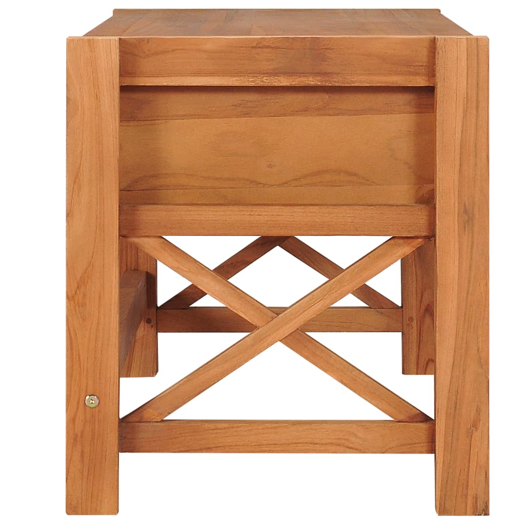 vidaXL TV stolek 100 x 40 x 45 cm teakové dřevo