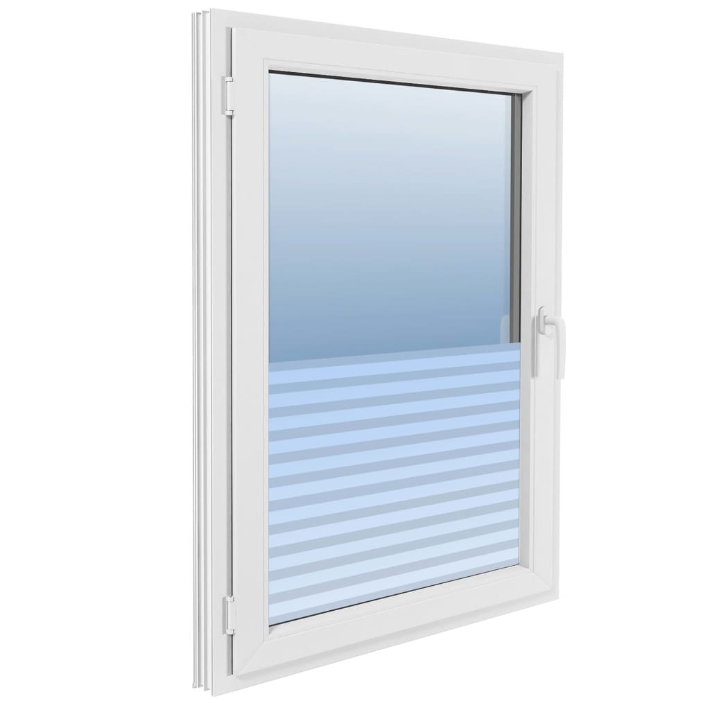 vidaXL Matné privátní fólie na okno 5 ks PVC