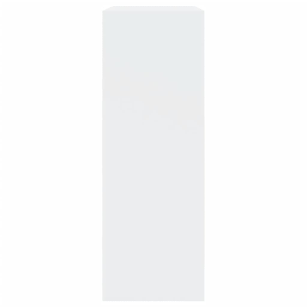 vidaXL Botník bílý 80 x 34 x 96,5 cm kompozitní dřevo
