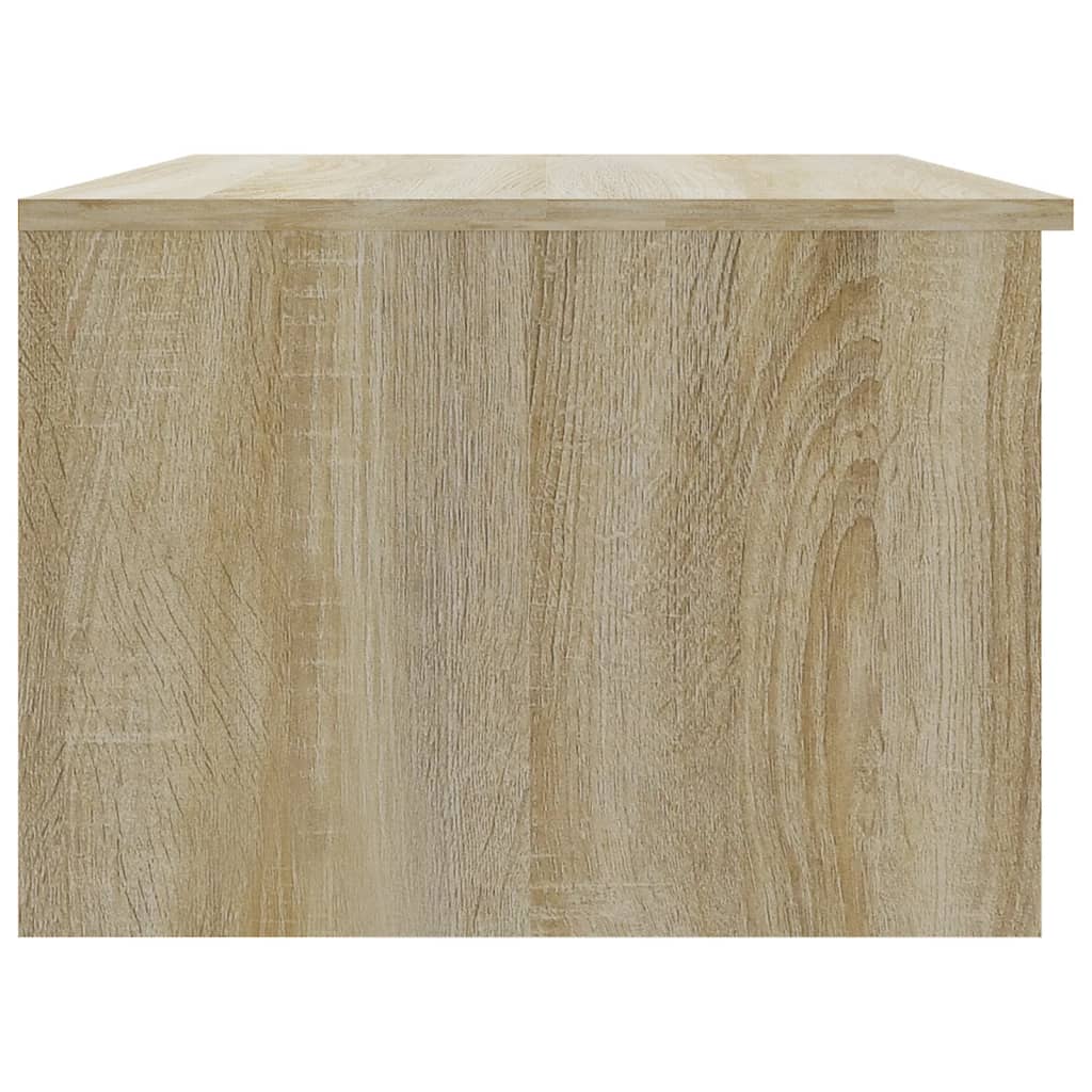 vidaXL Konferenční stolek bílý dub sonoma 50x50x36 cm kompozitní dřevo