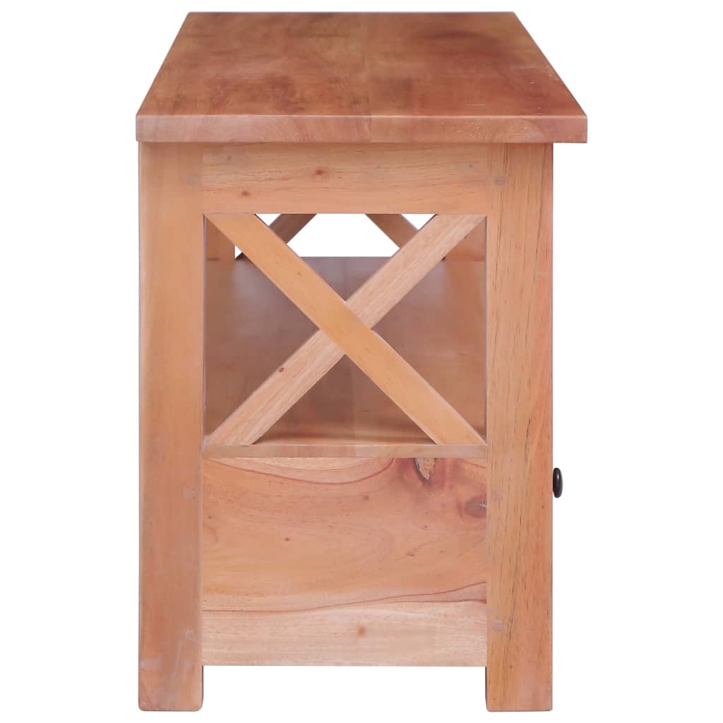 vidaXL TV stolek 115 x 30 x 40 cm masivní mahagonové dřevo