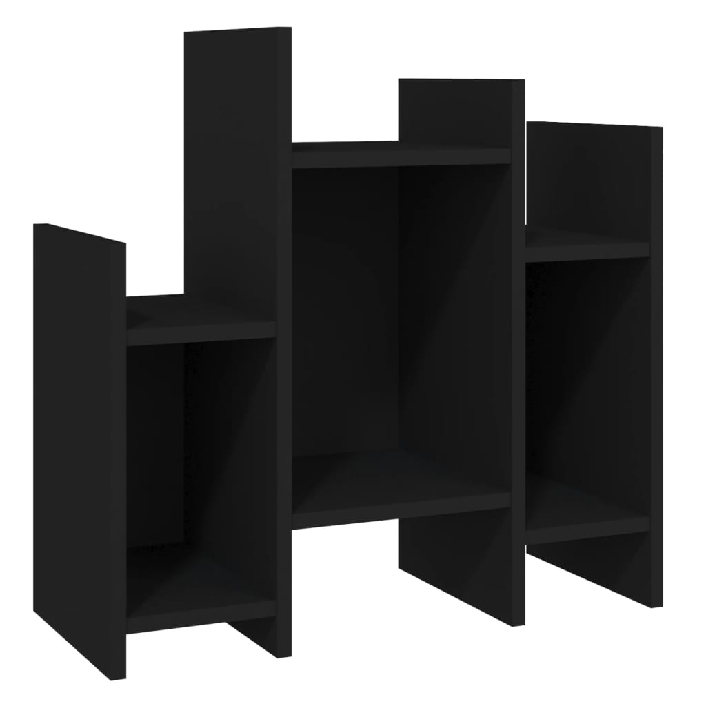 vidaXL Odkládací skříňka černá 60 x 26 x 60 cm dřevotříska