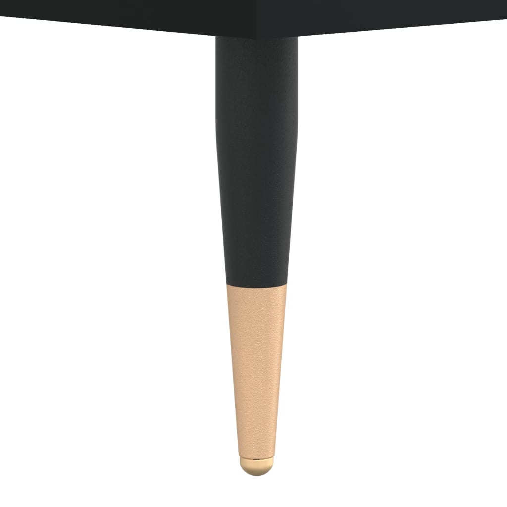 vidaXL Konferenční stolek černý 90 x 60 x 35 cm kompozitní dřevo