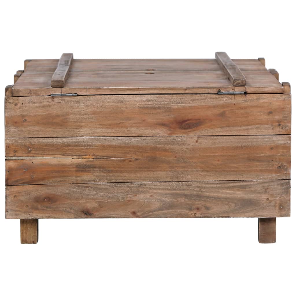 vidaXL Konferenční stolek 65 x 65 x 38 cm masivní recyklované dřevo