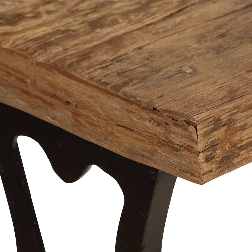 vidaXL Konzolový stolek masivní recyklované dřevo 120 x 40 x 76 cm