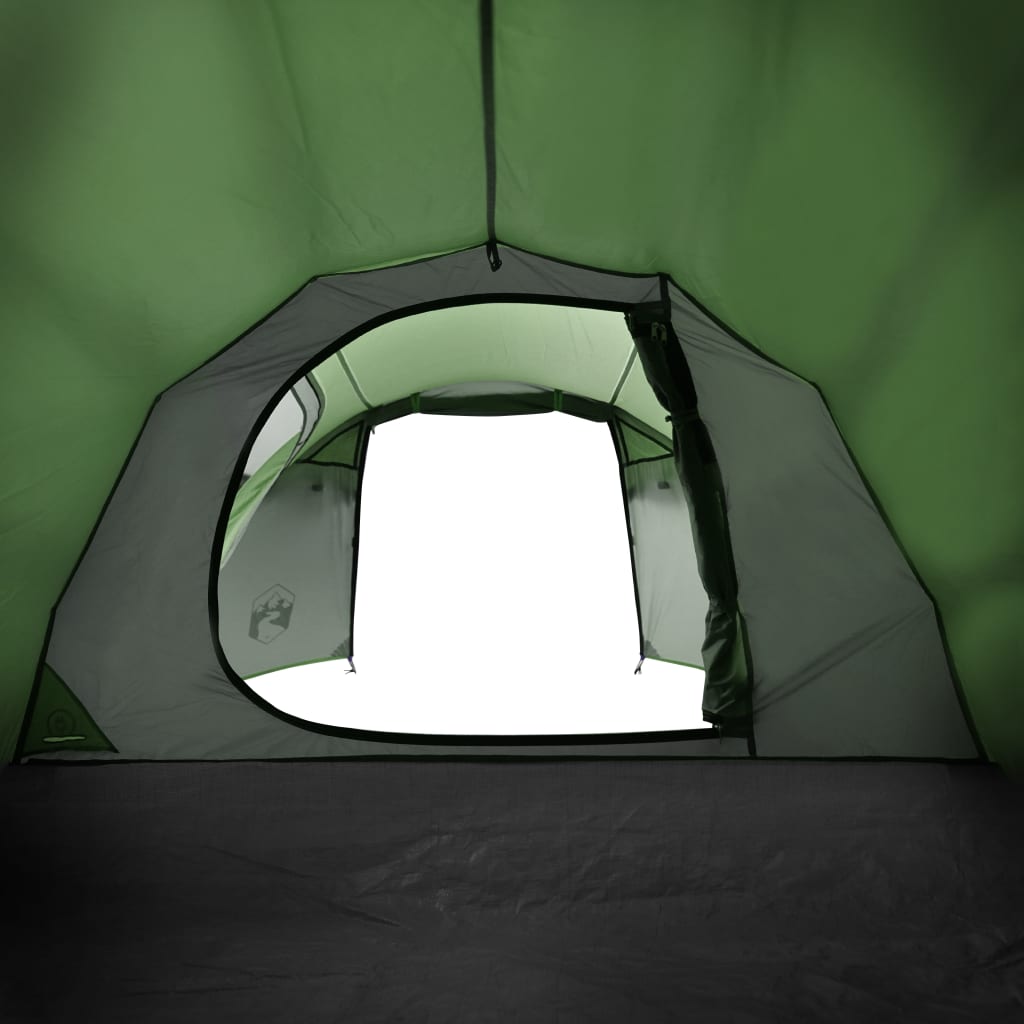 vidaXL Kempingový stan tunel pro 2 osoby zelený nepromokavý