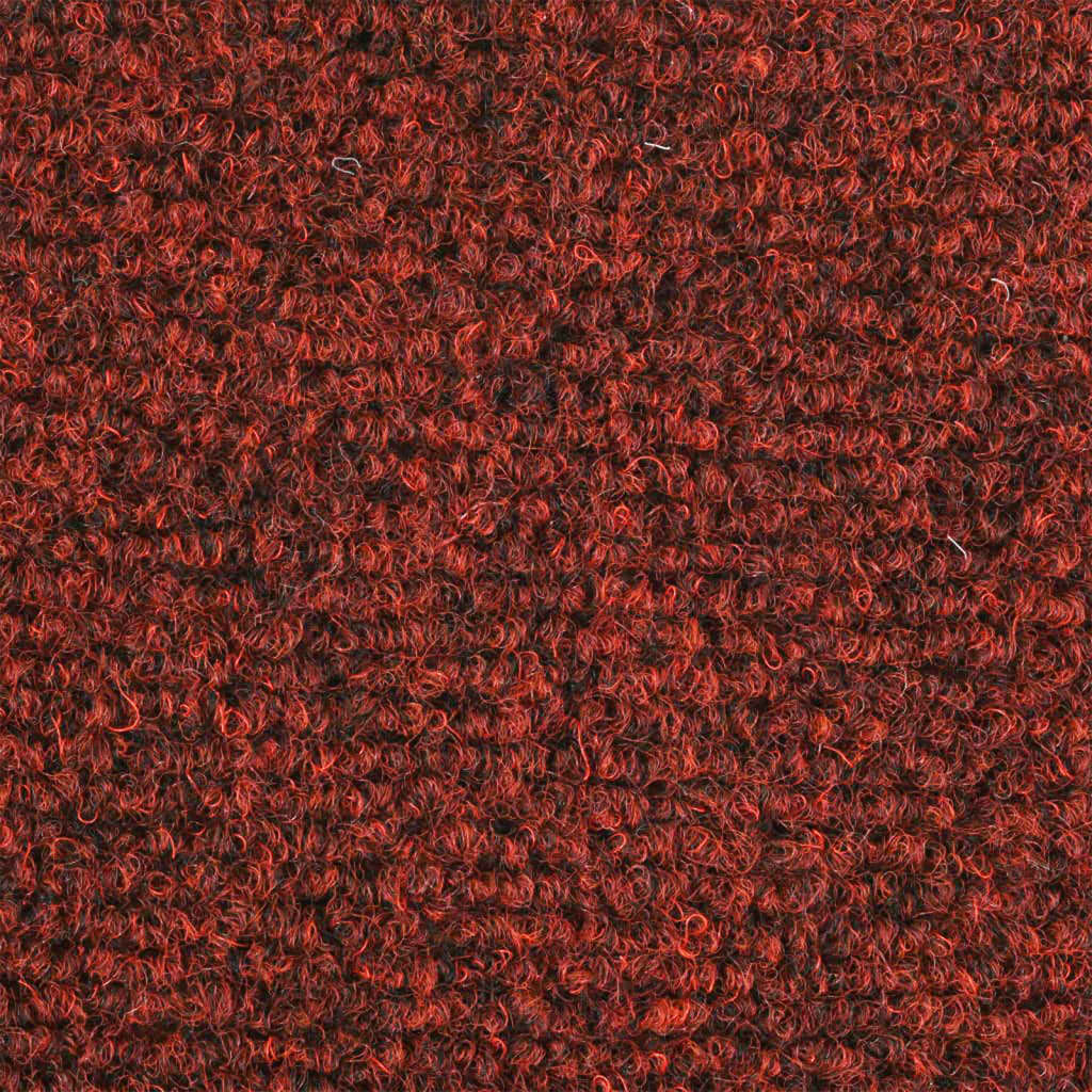 vidaXL Samolepící nášlapy na schody 5 ks červené 65x21x4 cm vpichované