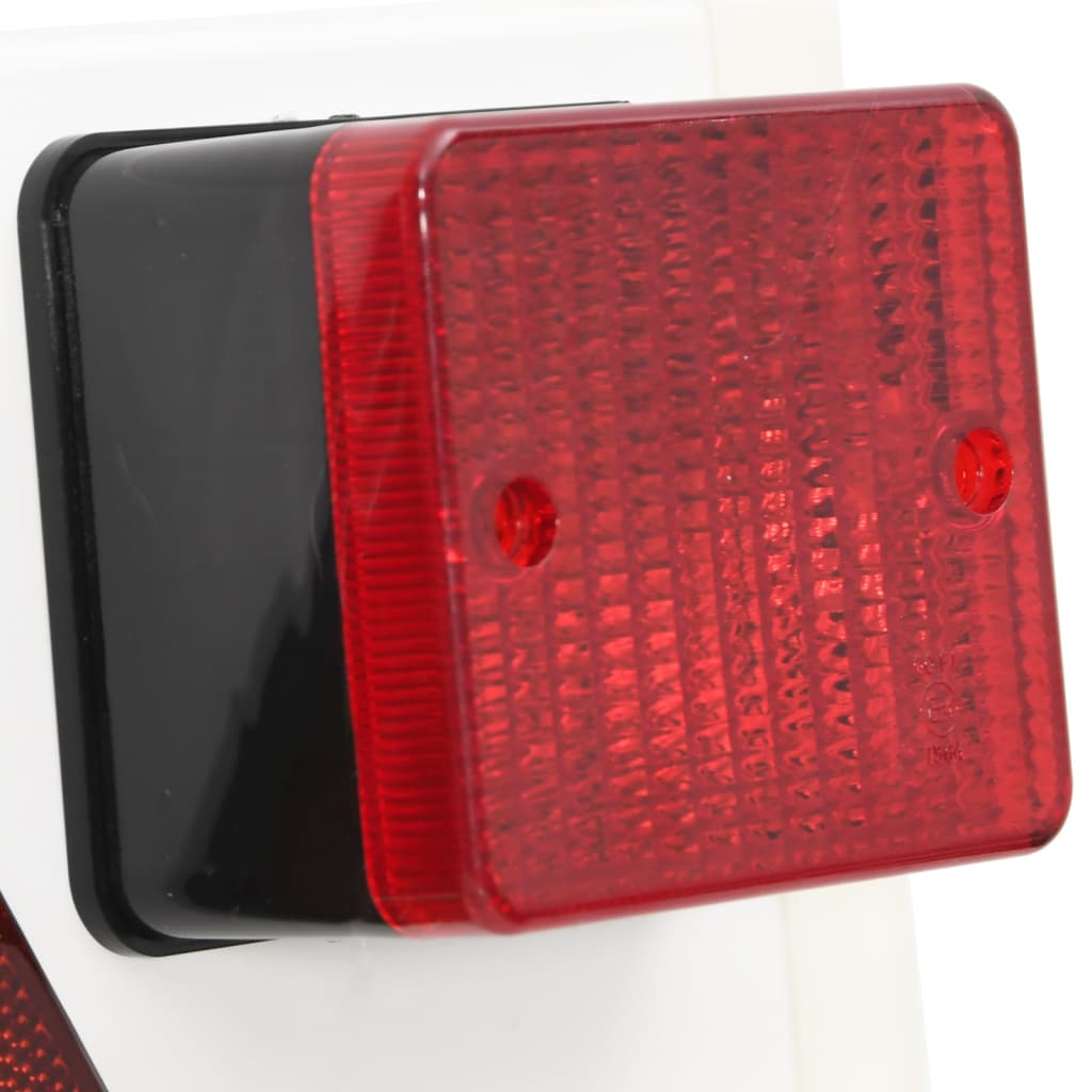 vidaXL Světlo na přívěs červené 115 x 7 x 14 cm 12V klasické žárovky