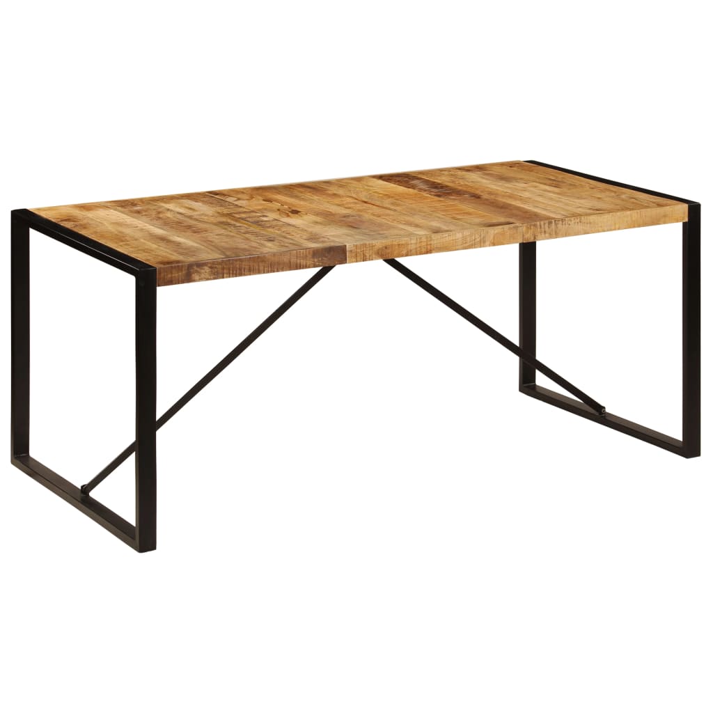 vidaXL Jídelní stůl hrubé masivní mangovníkové dřevo 180 cm
