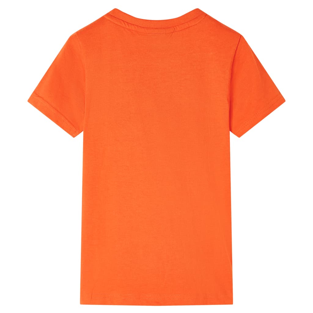 Dětské tričko tmavě oranžové 92