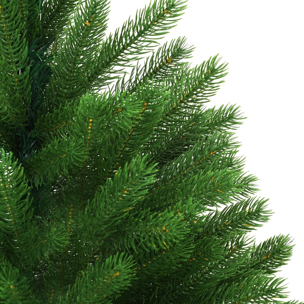 vidaXL Umělý vánoční stromek s LED a sadou koulí 120 cm zelený