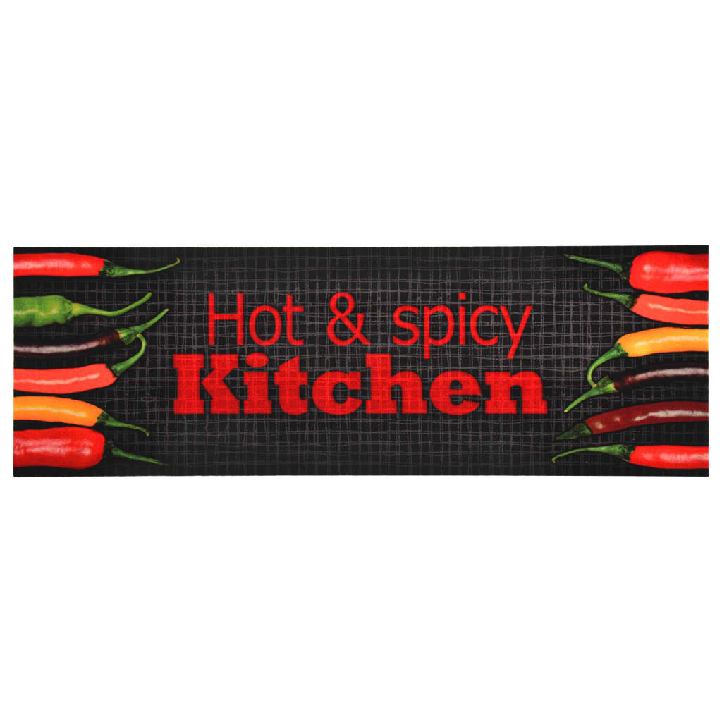 vidaXL Kuchyňská rohožka pratelná Hot&Spicy 45 x 150 cm