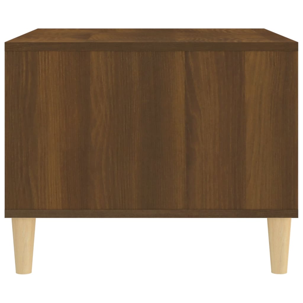 vidaXL Konferenční stolek hnědý dub 60x50x40 cm kompozitní dřevo