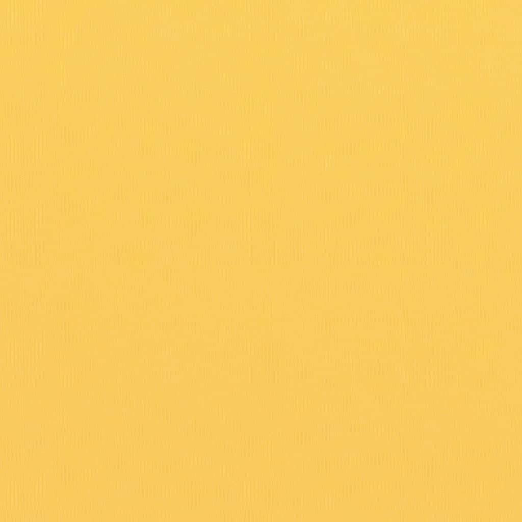vidaXL Balkónová zástěna žlutá 120 x 600 cm oxfordská látka