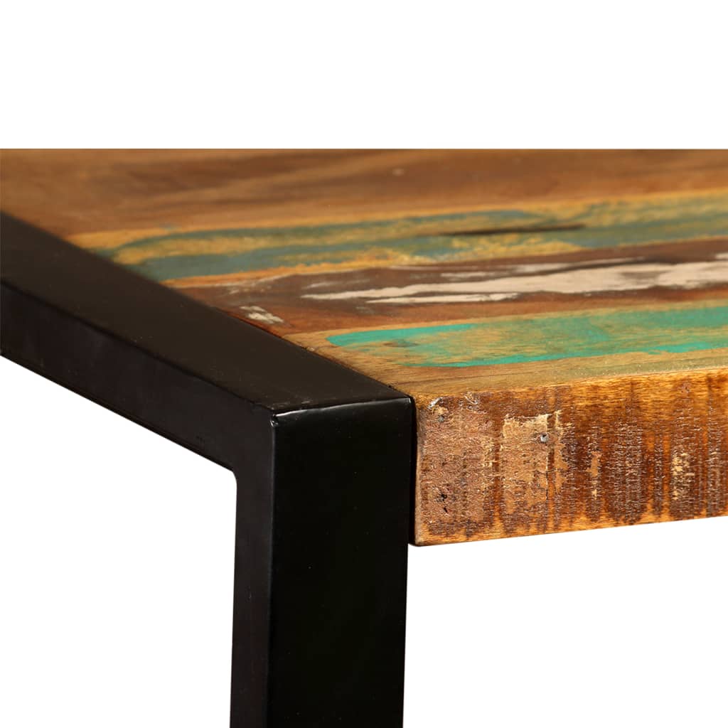 vidaXL Jídelní stůl masivní recyklované dřevo 120 cm