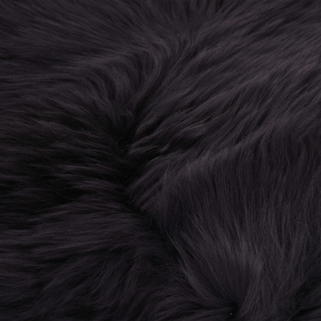 vidaXL Koberec z ovčí kůže 60 x 180 cm tmavě šedý