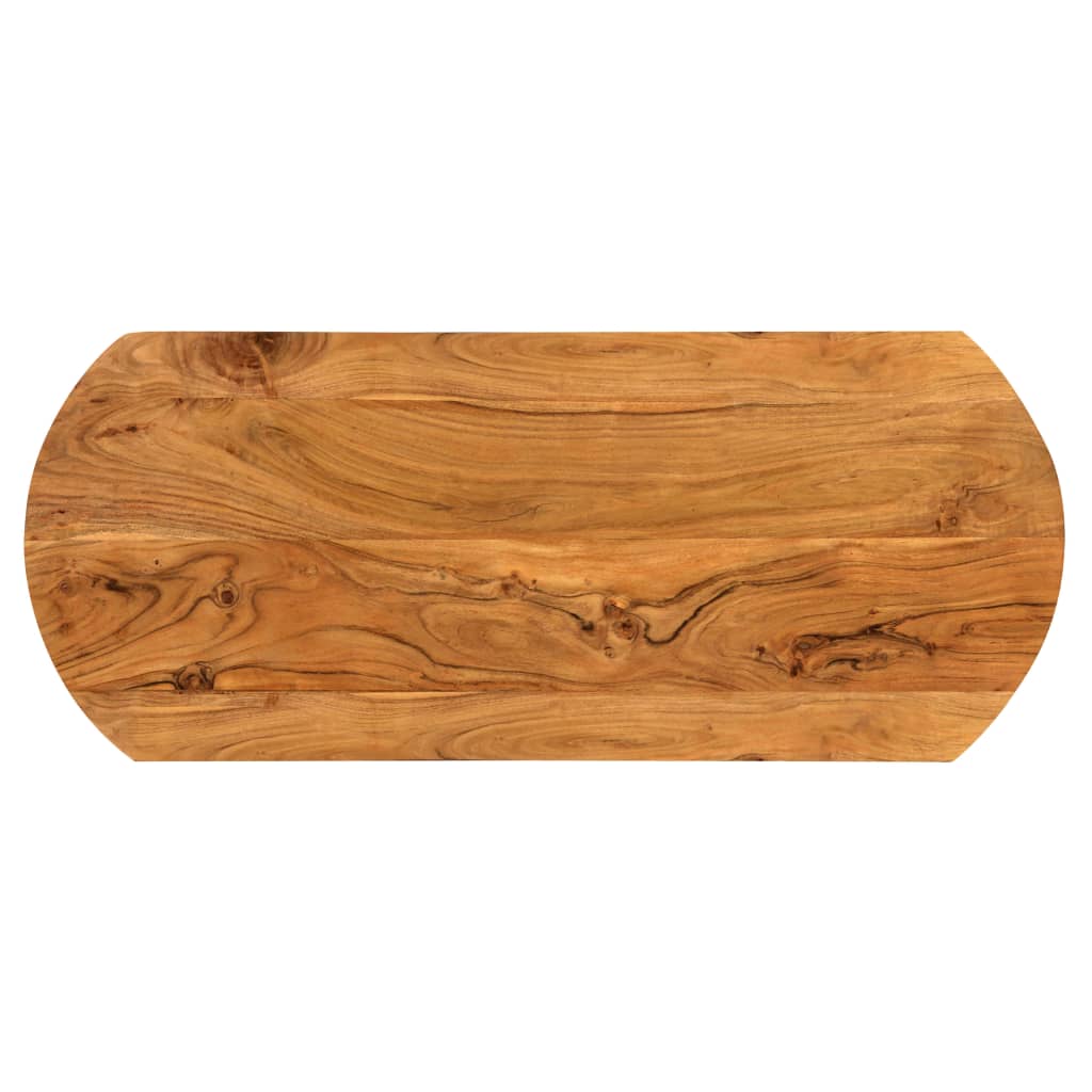 vidaXL Psací stůl z masivního akáciového dřeva 120 x 50 x 77 cm