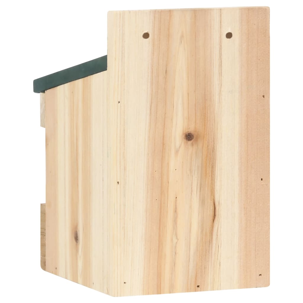 vidaXL Ptačí budky 4 ks 12 x 16 x 20 cm jedlové dřevo