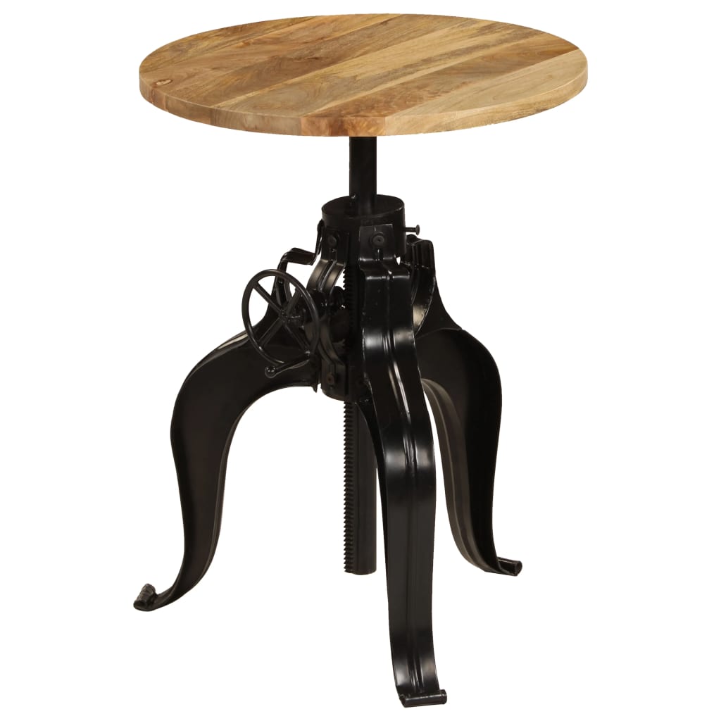 vidaXL Barový stůl z masivního mangovníkového dřeva 60 x (76–110) cm
