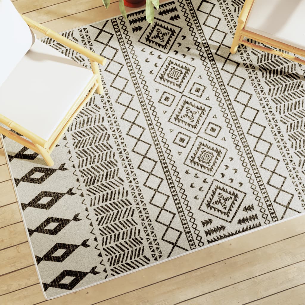 vidaXL Vnitřní/venkovní koberec s krátkým vlasem vícebarevný 160x230cm