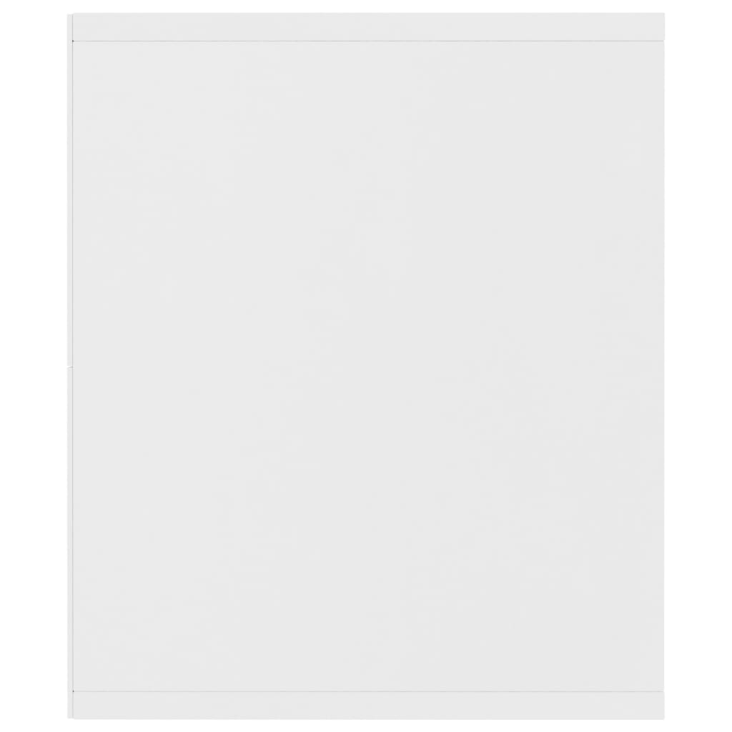 vidaXL Knihovna/TV skříňka bílá 143 x 30 x 36 cm