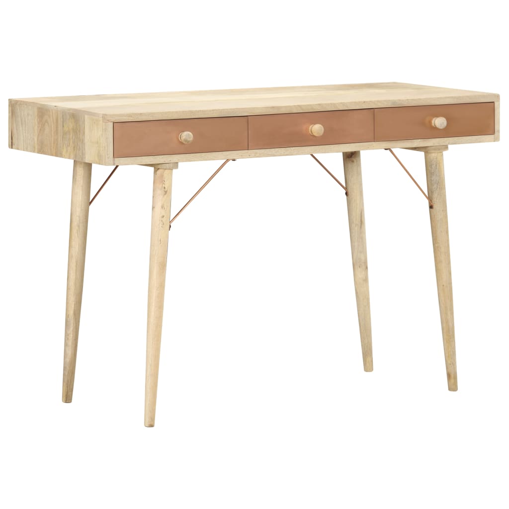 vidaXL Konzolový stolek 118 x 45 x 76 cm masivní mangovníkové dřevo