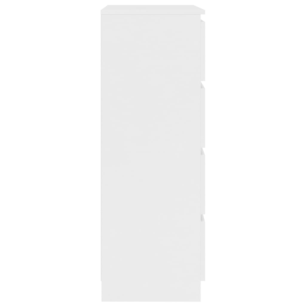 vidaXL Příborník bílý 60 x 35 x 98,5 cm kompozitní dřevo