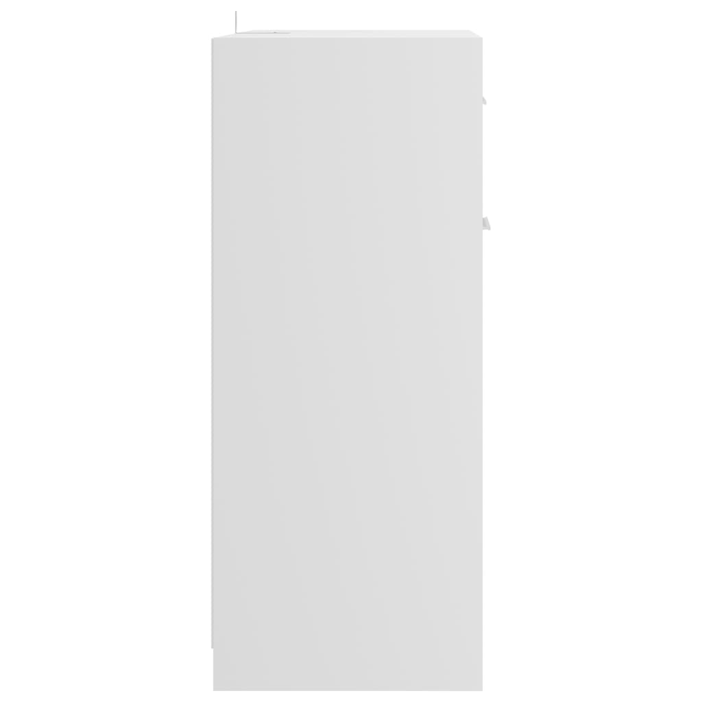 vidaXL Koupelnová skříňka bílá vysoký lesk 60 x 33 x 80 cm dřevotříska