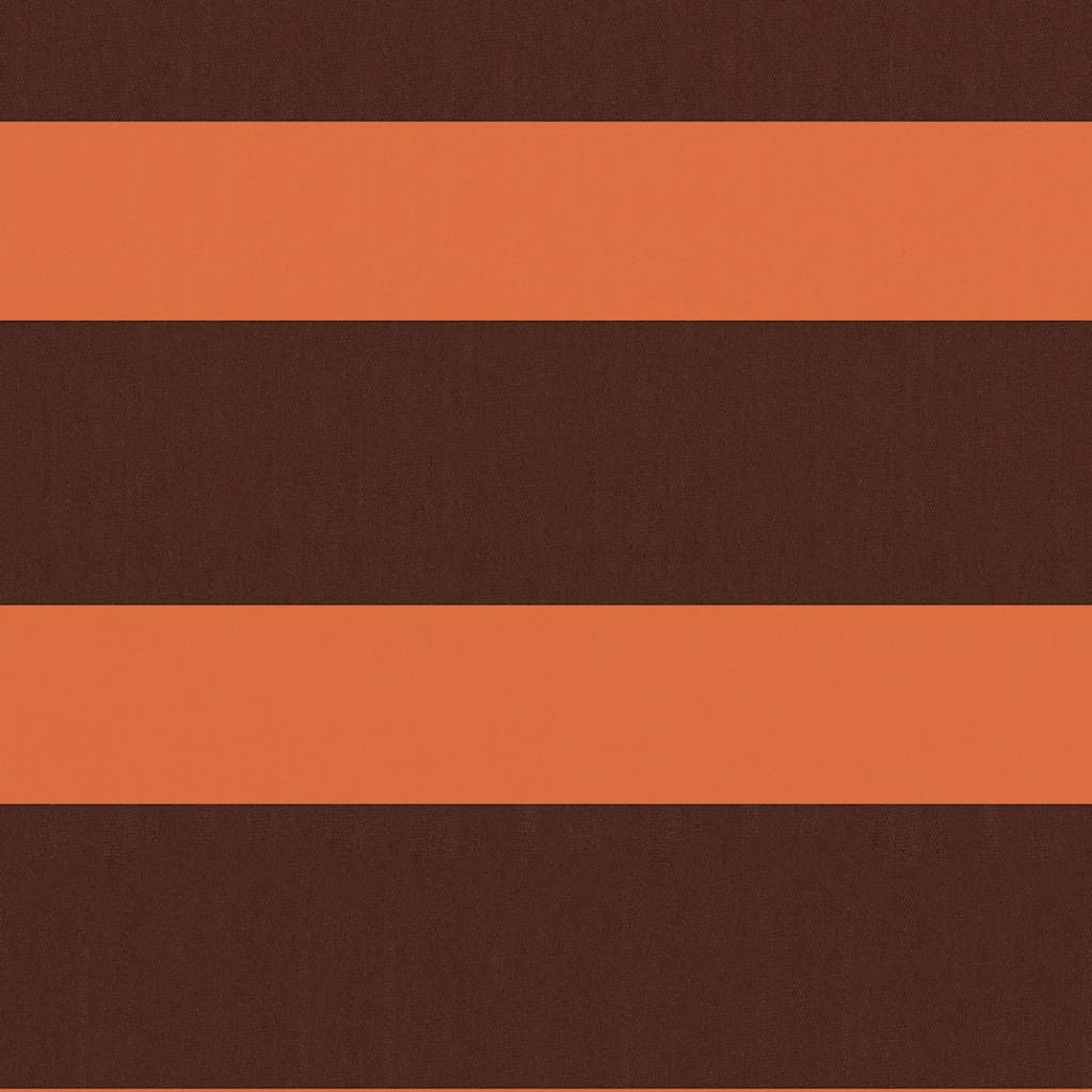 vidaXL Balkónová zástěna oranžovo-hnědá 120 x 600 cm oxfordská látka
