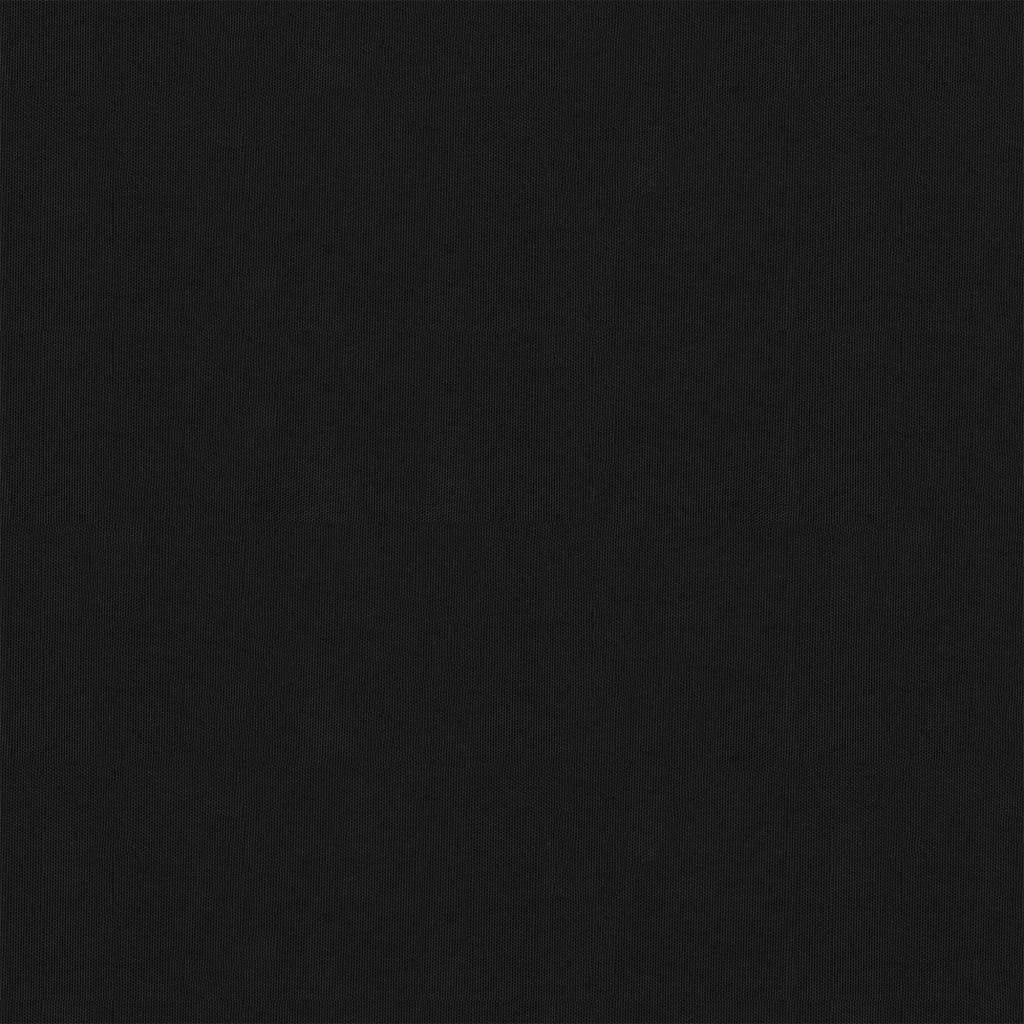 vidaXL Balkónová zástěna černá 90 x 600 cm oxfordská látka