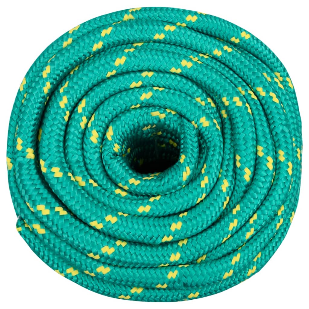 vidaXL Lodní lano zelené 18 mm 100 m polypropylen