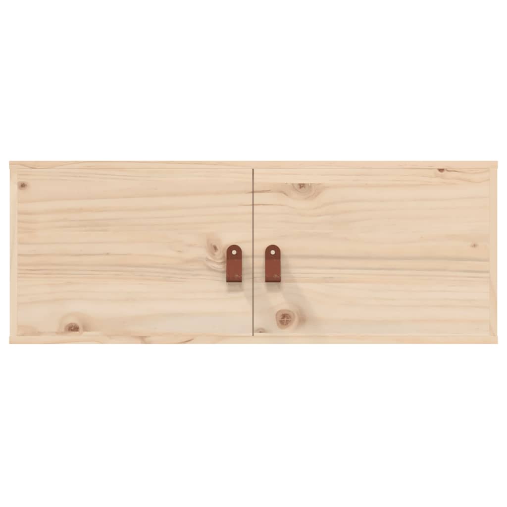 vidaXL Nástěnná skříňka 80 x 30 x 30 cm masivní borové dřevo