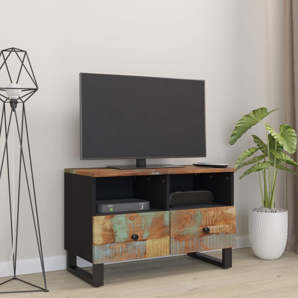 vidaXL TV skříňka 70 x 33 x 46 cm masivní recyklované dřevo