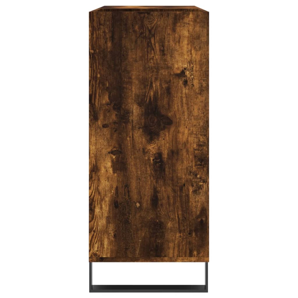 vidaXL Skříňka na LP desky kouřový dub 84,5x38x89 cm kompozitní dřevo