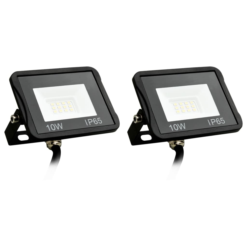 vidaXL LED reflektory 2 ks 10 W studené bílé světlo