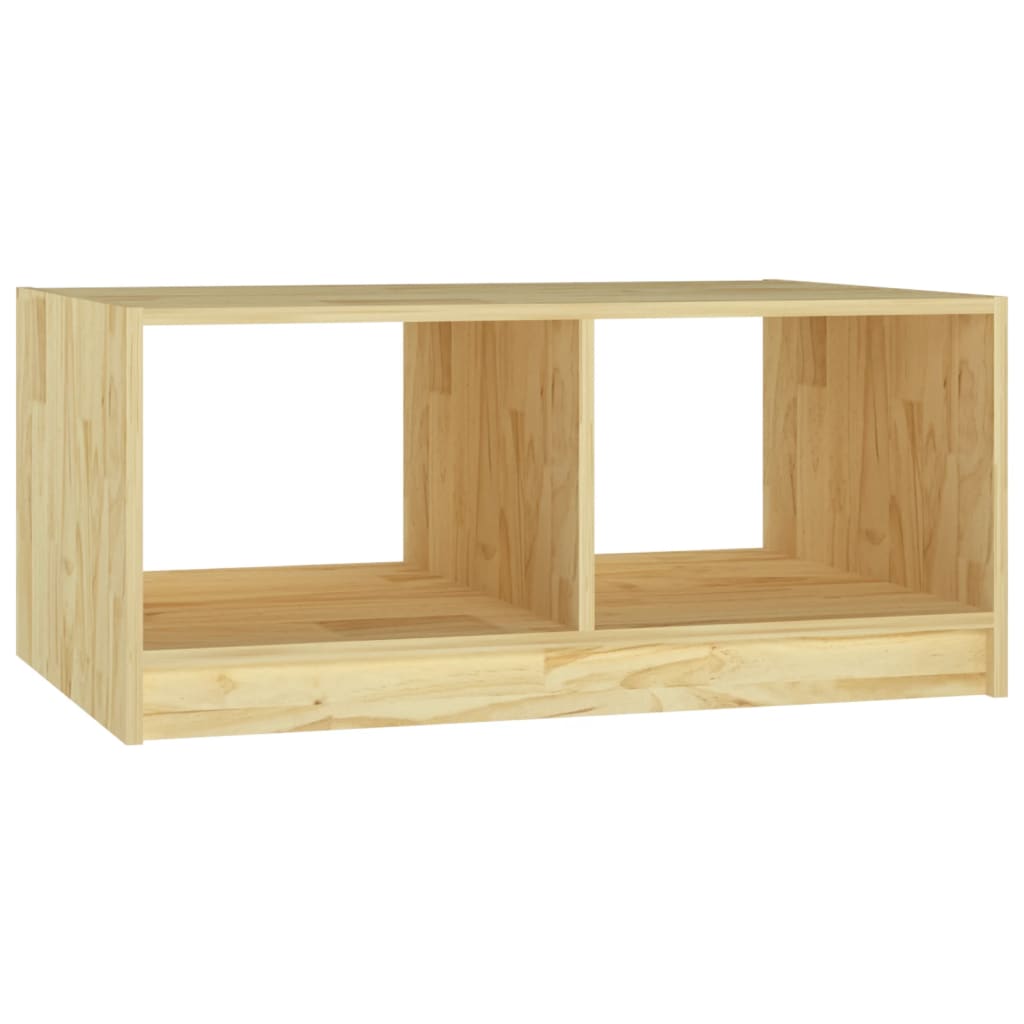 vidaXL Konferenční stolek 75 x 50 x 33,5 cm masivní borové dřevo