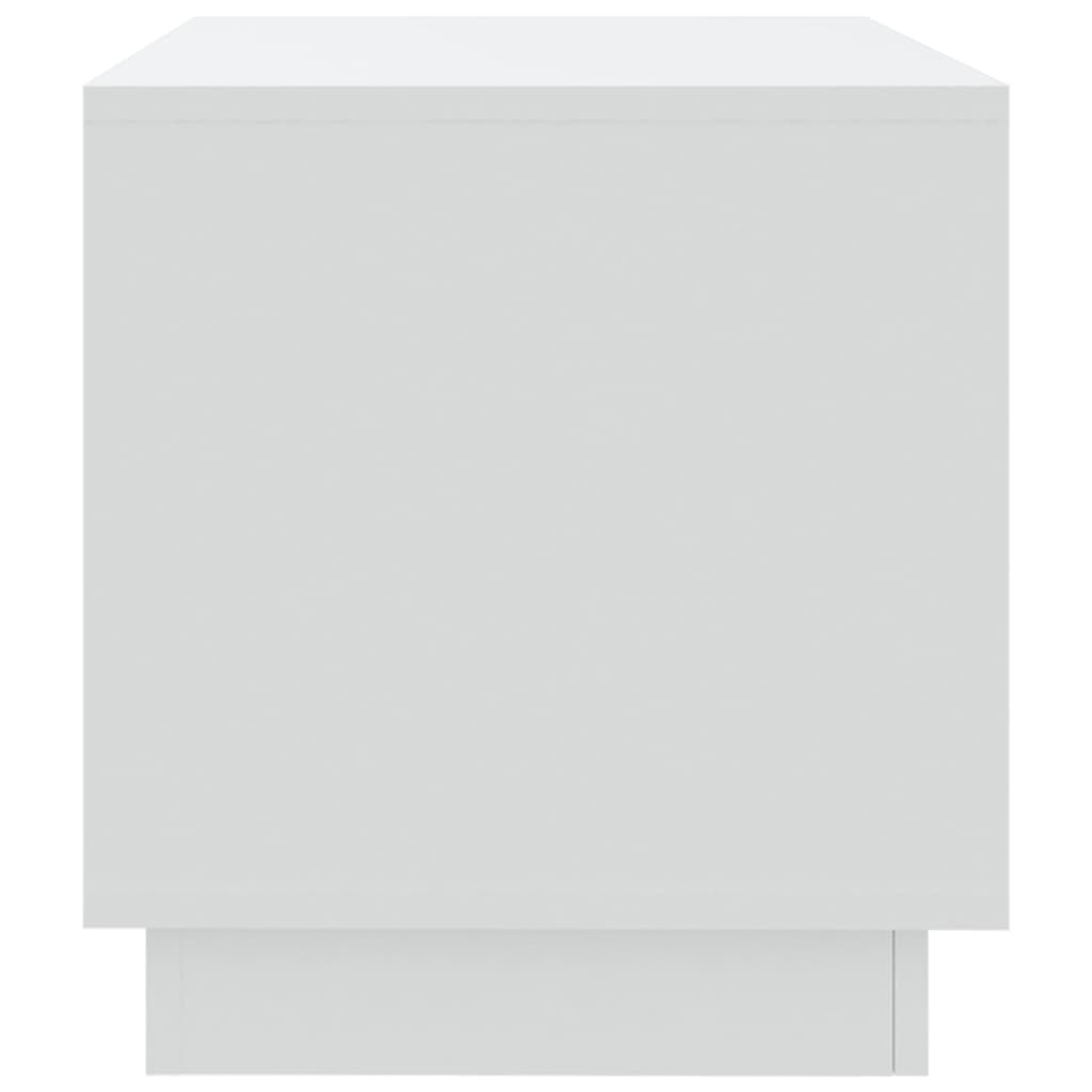 vidaXL TV stolek bílý 102 x 41 x 44 cm dřevotříska