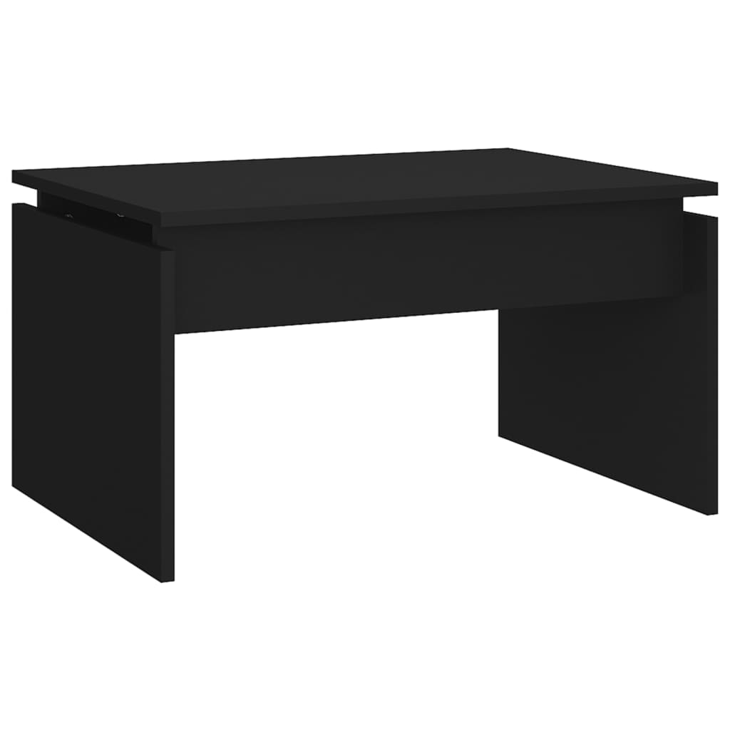 vidaXL Konferenční stolek černý 68 x 50 x 38 cm dřevotříska